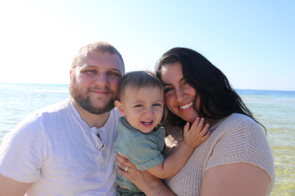 Garret Lane with family